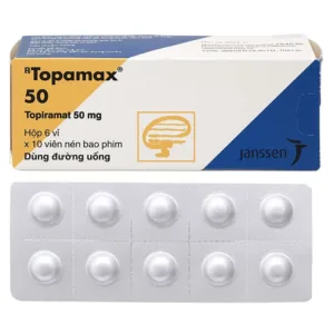 Topamax 50mg Janssen Điều trị động kinh (60 viên)