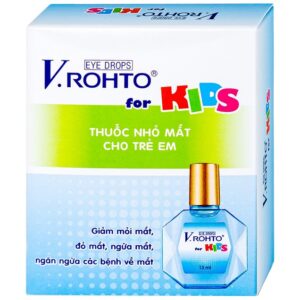 V.Rohto For Kids Giảm mỏi mắt, đỏ mát, ngứa mắt (13ml)