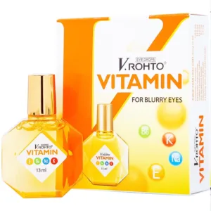 V.Rohto Vitamin Hỗ trợ cải thiện tình trạng giảm thị lực, mắt mờ (13ml)