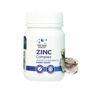 Zinc Complex 500mg Deep Blue Health Viên uống bổ sung kẽm 30 viên