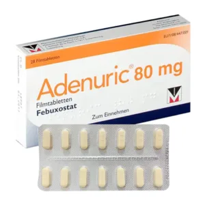 Adenuric 80mg Menarini Điều trị tăng axit uric máu (28 viên)