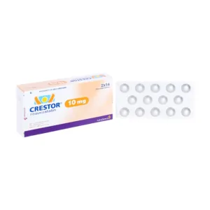 Thuốc Crestor 10mg Astra Zenenca – Điều trị tăng Cholesterol máu (28 viên)