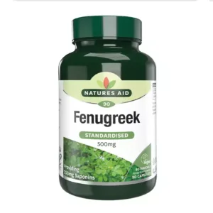 Fenugreek 500mg Natures Aid Viên uống lợi sữa 90 viên
