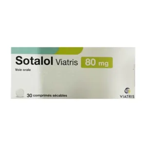 Sotalol 80mg Viatris Điều trị bệnh tim mạch (30 viên)