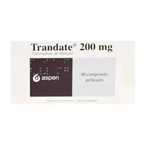 Trandate 200mg Aspen Điều trị tăng huyết áp (30 viên)
