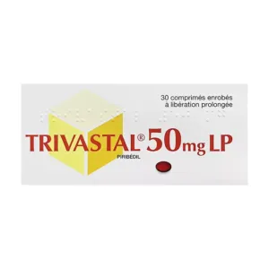 Trivastal 50mg LP Servier Điều trị bệnh Parkinson (30 viên)