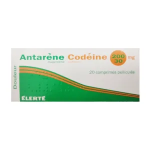 Antarene Codein 200mg/30mg Điều trị cơn đau cấp tính (20 viên)