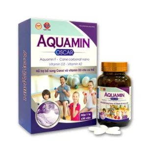 Aquamin Oscar Hỗ trợ bổ sung Canxi và vitamin D3 (30 viên)