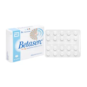 Betaserc 16mg Abbott Điều trị triệu chứng chóng mặt (50 viên)