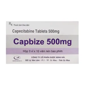 Capbize 500mg Minh Hải Điều trị ung thư (30 viên)