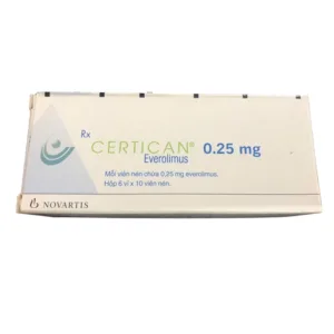 Certican 0.25mg Novartis Dự phòng thải tạng ghép (60 viên)