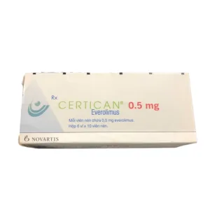 Certican 0.5mg Novartis Dự phòng thải tạng ghép (60 viên)