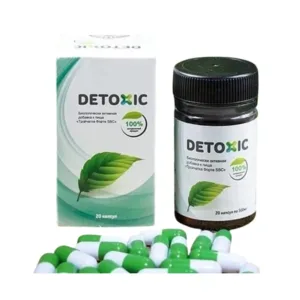 Detoxic Hỗ trợ điều trị bệnh giun 20 viên