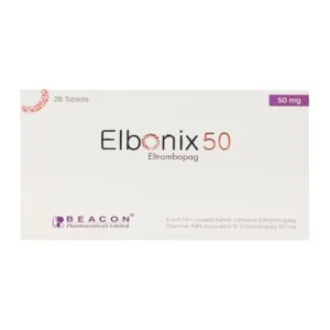 Elbonix 50mg Beacon - Điều trị triệu chứng Giảm tiểu cầu (28 viên)
