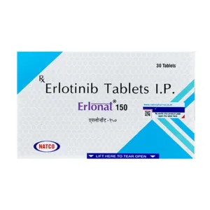 Erlonat 150mg Natco Điều trị ung thư phổi (30 viên)