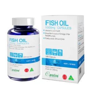 Fish Oil 1000mg Careline Viên uống dầu cá 100 viên