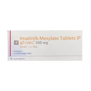 Glivec 100mg Novartis Điều trị bệnh bạch cầu tủy mạn (60 viên)