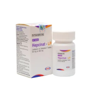 Hepcinat-LP 90/400mg Natco Điều trị Viêm gan C (28 viên)