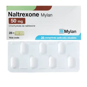 Naltrexone 50mg Mylan Điều trị chứng nghiện rượu (28 viên)