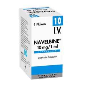 Navelbine 10mg/1ml Pierre Fabre Điều trị ung thư phổi, ung thư vú (1 lọ)