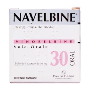 Navelbine 30mg Pierre Fabre Điều trị ung thư phổi, ung thư vú (1 viên)