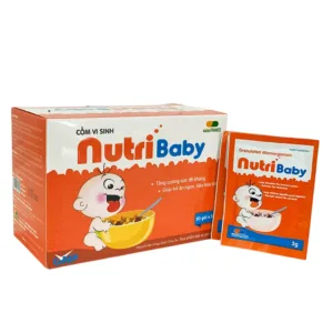 NutriBaby Giúp trẻ ăn ngon, tiêu hóa tốt, Tăng cường sức đề kháng 20 gói