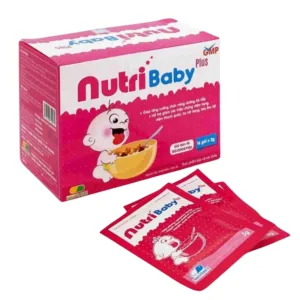 NutriBaby Plus Bổ sung Kẽm, Lysine cho cơ thể, giúp ăn ngon miệng 16 gói