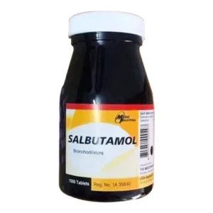Salbutamol 2mg Điều trị hen suyễn (1000 viên)