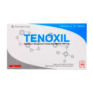 Tenoxil 300mg Hetero Điều trị nhiễm HIV (30 viên)