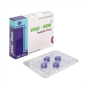 Viga–New 20mg Điều trị rối loạn cương dương (4 Viên)