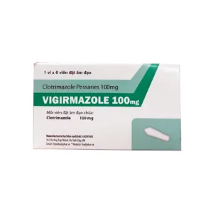Vigirmazole 100mg Viên đặt âm đạo (6 Viên)