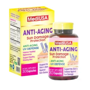 Anti-Aging MediUSA Hỗ trợ chống lão hóa, lão hóa da 30 viên