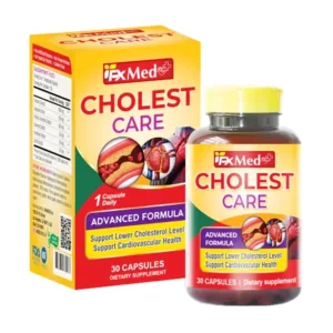 Cholest Care MediUSA Hỗ trợ giảm cholesterol 30 viên