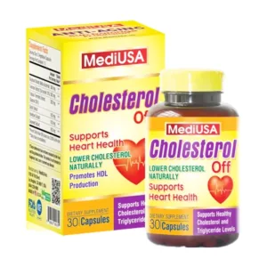 Cholesterol Off MediUSA Hỗ trợ giảm cholesterol 30 viên