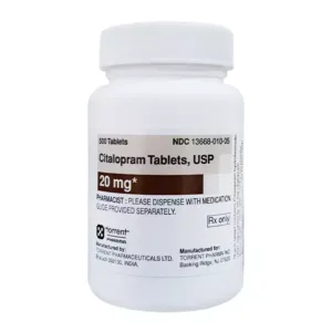 Citalopram 20mg Torrent Điều trị rối loạn lo âu và trầm cảm (500 viên)
