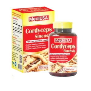 Cordyceps Sinensis MediUSA Hỗ trợ tăng sức đề kháng 30 viên