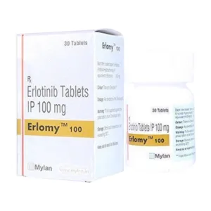 Erlomy 100mg Mylan Điều trị ung thư (30 viên)
