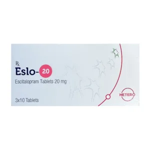 Eslo-20mg Hetero Điều trị rối loạn lo âu và trầm cảm (30 viên)