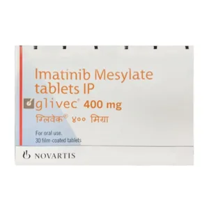 Glivec 400mg Novartis Điều trị bệnh bạch cầu tủy mạn (30 viên)