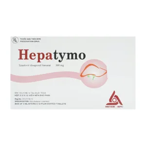 Hepatymo 300mg Meyer-BPC điều trị viêm gan B (30 viên)
