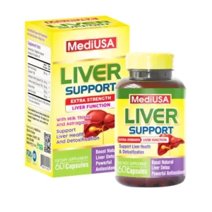 Liver Support MediUSA Hỗ trợ các bệnh về gan, mát gan 60 viên