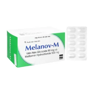 Melanov-M 80mg/500mg Micro Điều trị đái tháo đường (100 viên)