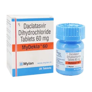 Mydekla 60mg Mylan điều trị viêm gan C (28 viên)