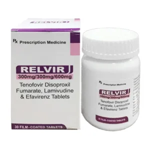 Relvir 300mg/300mg/600mg Điều trị nhiễm HIV (30 viên)