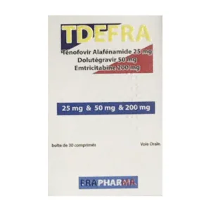 Tdefra 25mg/50mg/200mg Fra Pharma Điều trị nhiễm HIV (30 viên)