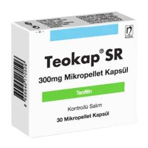 Teokap SR 300mg Nobel Phòng ngừa hen phế quản (30 viên)