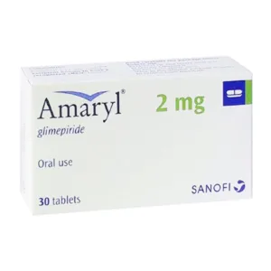 Amaryl 2mg Sanofi Điều trị đái tháo đường (30 viên)