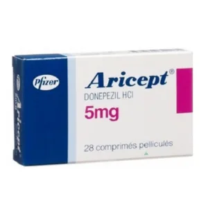 Aricept 5mg Pfizer Điều trị mất trí nhớ (28 viên)