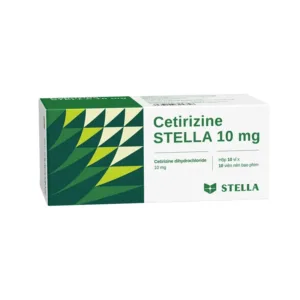 Cetirizine 10mg Stella - Viêm mũi dị ứng mề đay (100 viên)