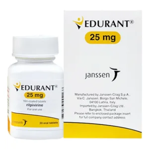 Edurant 25mg Janssen Điều trị nhiễm HIV (30 viên)